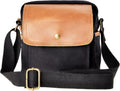Green Canvas DSLR Camera Bag with Leather Trim W425936