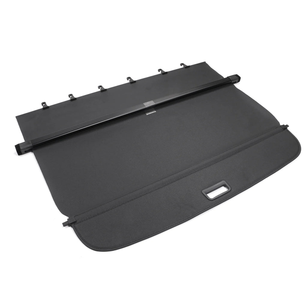 Black PVC & Aluminum Rod Retractable Cargo Cover N7136