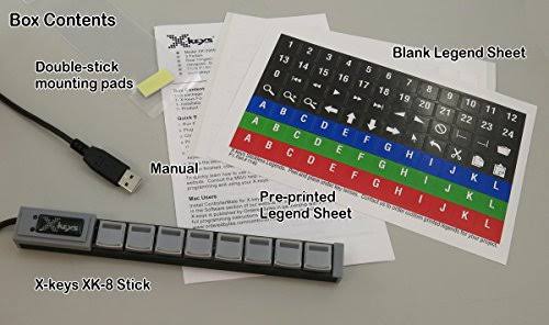 USB Stick Keys with 8 Programmable Keys D2928