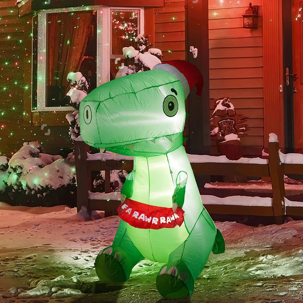 Outdoor Dinosaur Christmas Yard Inflatable G232