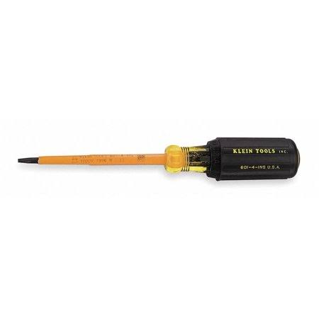 Insulated Screwdriver with 4 in Shank and 3/16 inch Cabinet Tip X312120