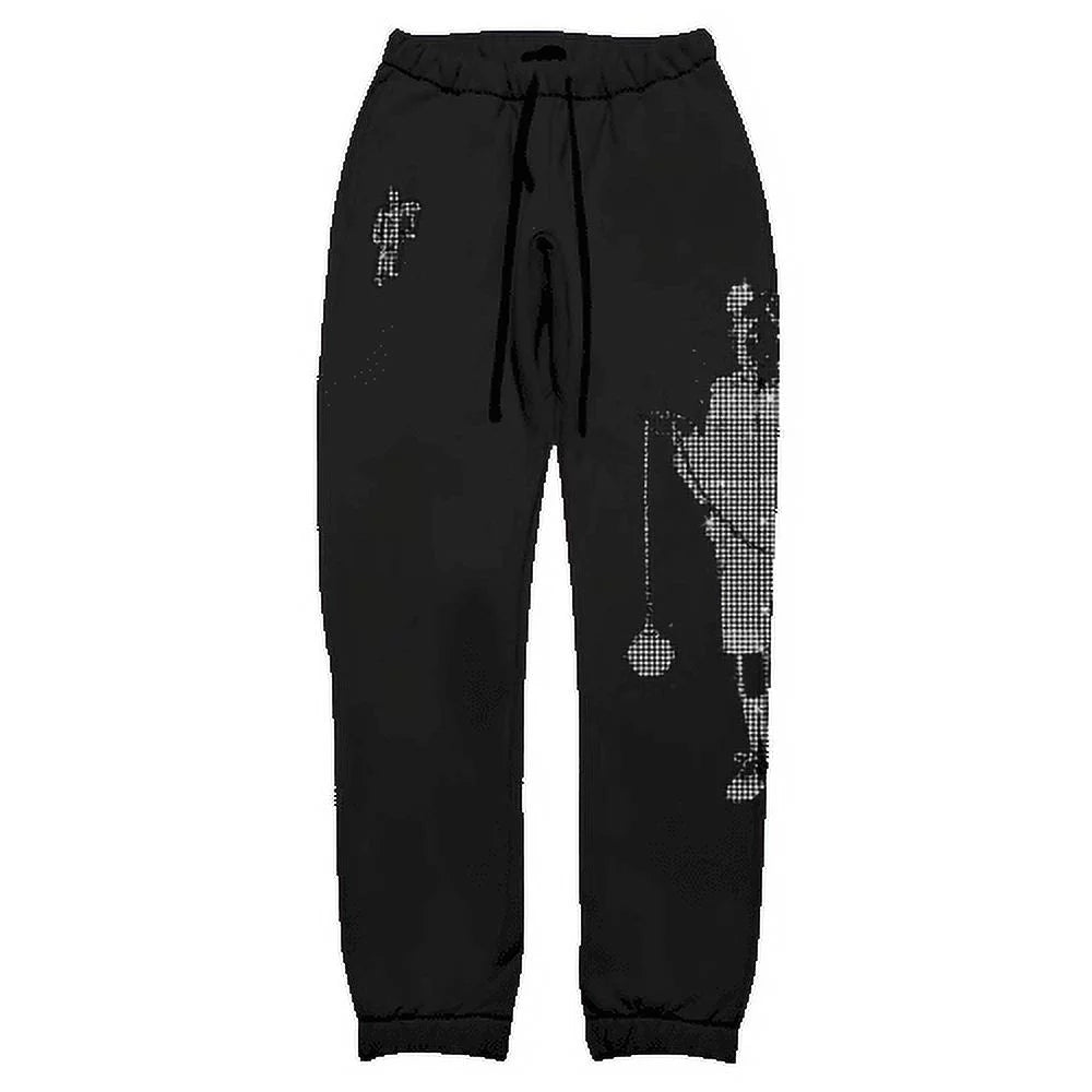 Rhinestone Sweatpants E678