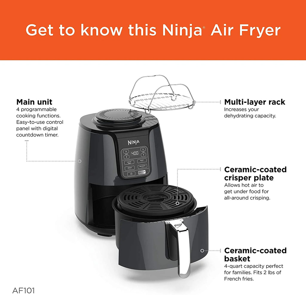 Black 4 Qt Air Fryer C30939