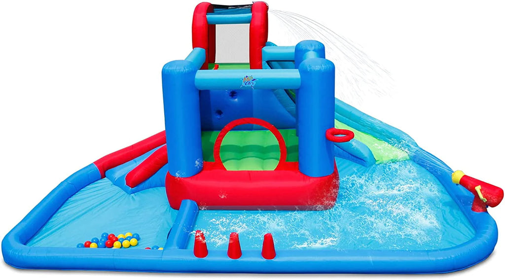 Inflatable Water Slide with Pool L69716