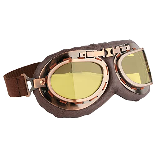 Vintage Pilot Motorcycle Goggles H578