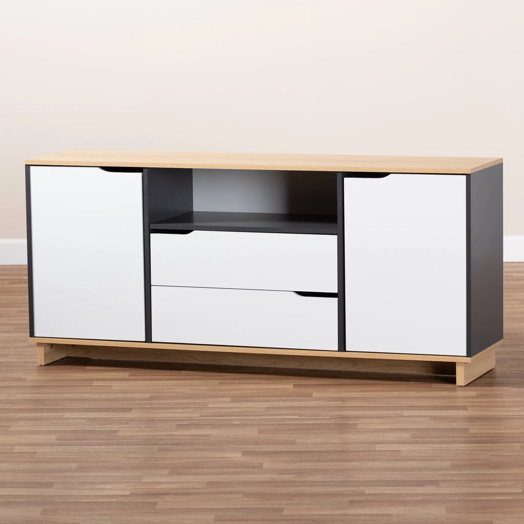Multicolor 2-Door Wood Sideboard S978745