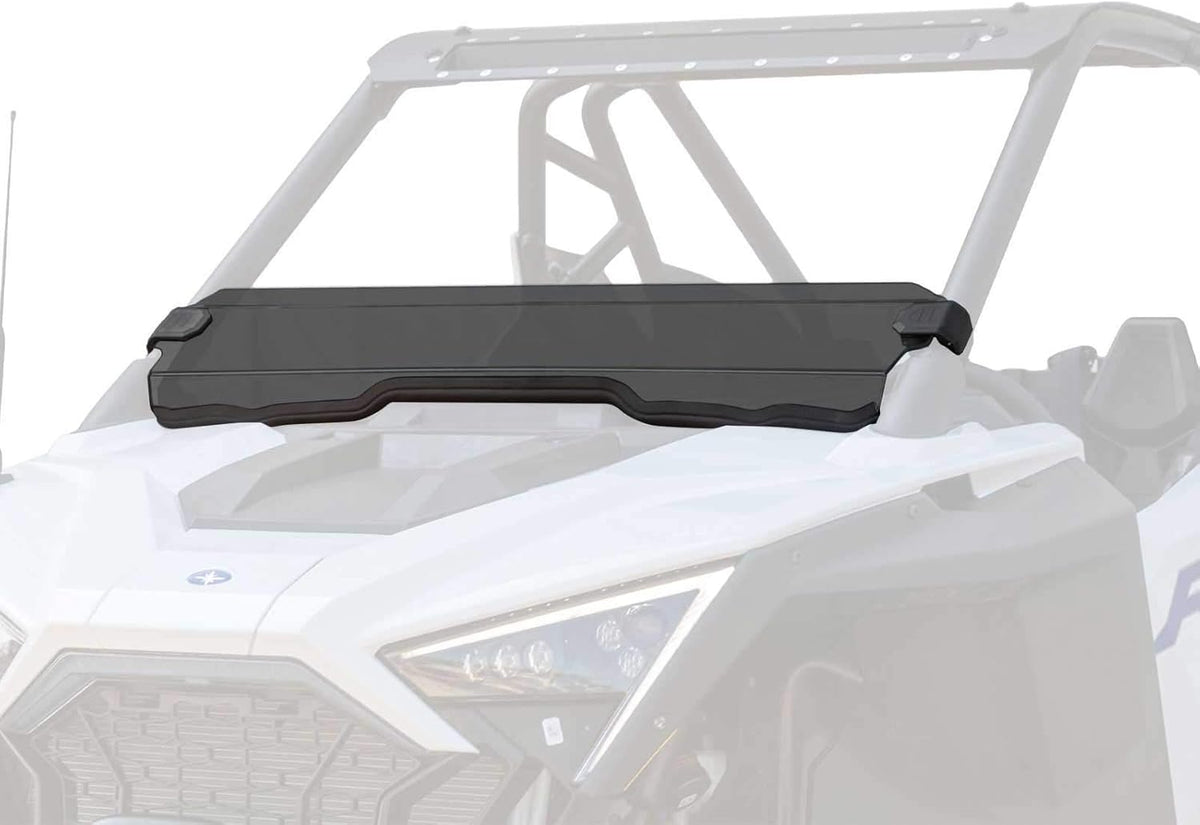 Half Windshield for Polaris RZR PRO XP/PRO XP4, 1/4” Clear Standard Polycarbonate R12365