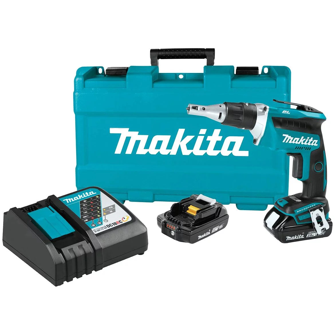 18V Compact Brushless Drywall Screwdriver Kit F91402