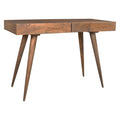 Light Brown Two Drawer Writing Desk Y183737