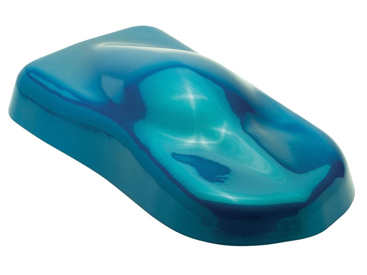 Caribbean Bay Blue Pearl Single Stage Paint T8235