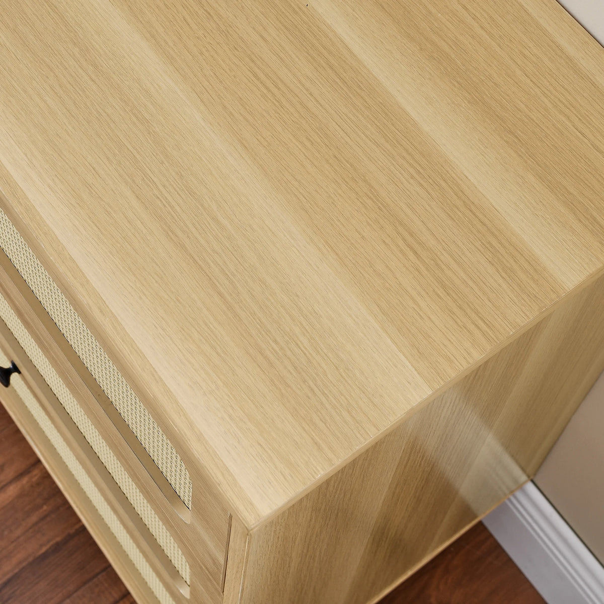 6 Drawer Rattan Dresser P3294