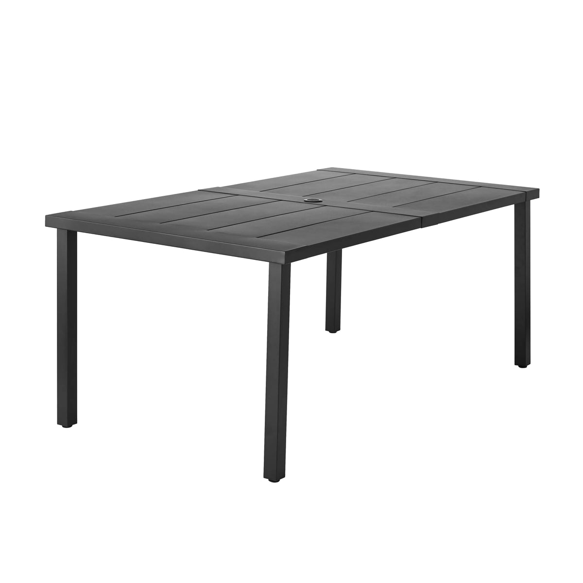 Black 7-Piece Outdoor Patio Dining Set T986
