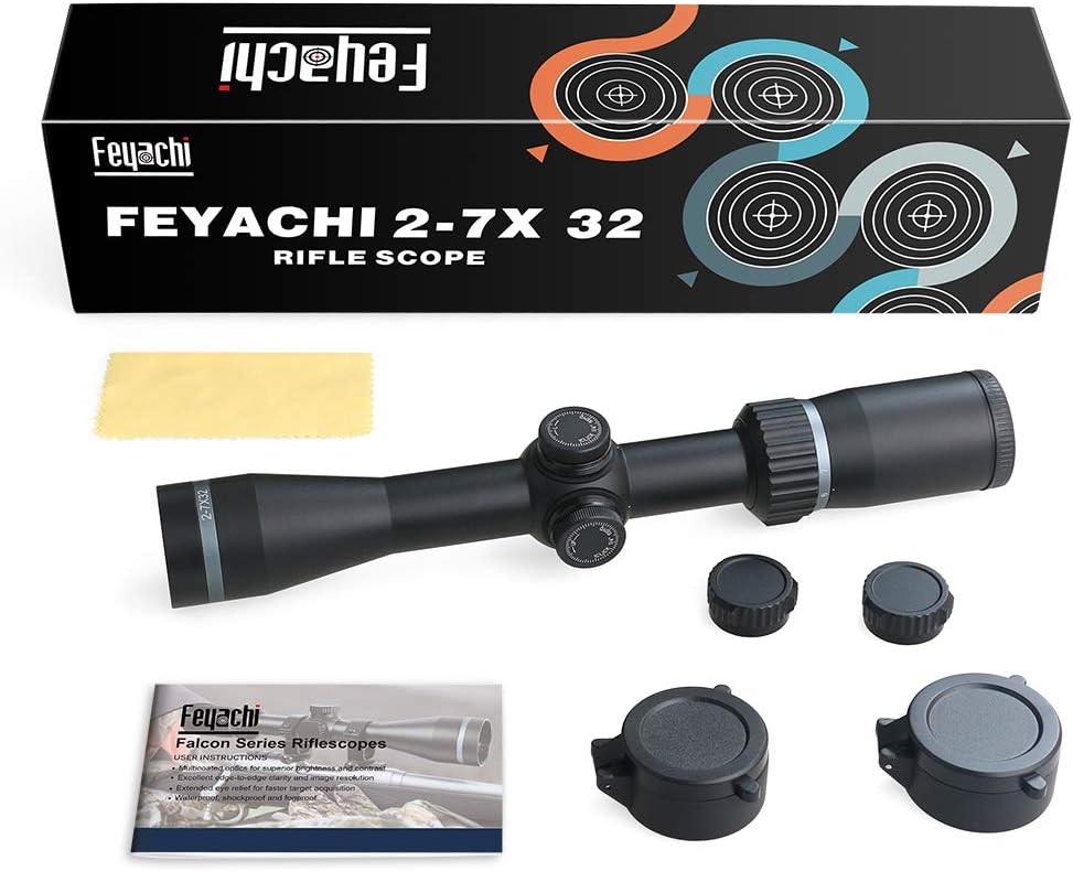 2-7x32mm Long Eye Relief Rifle Scope Q645139