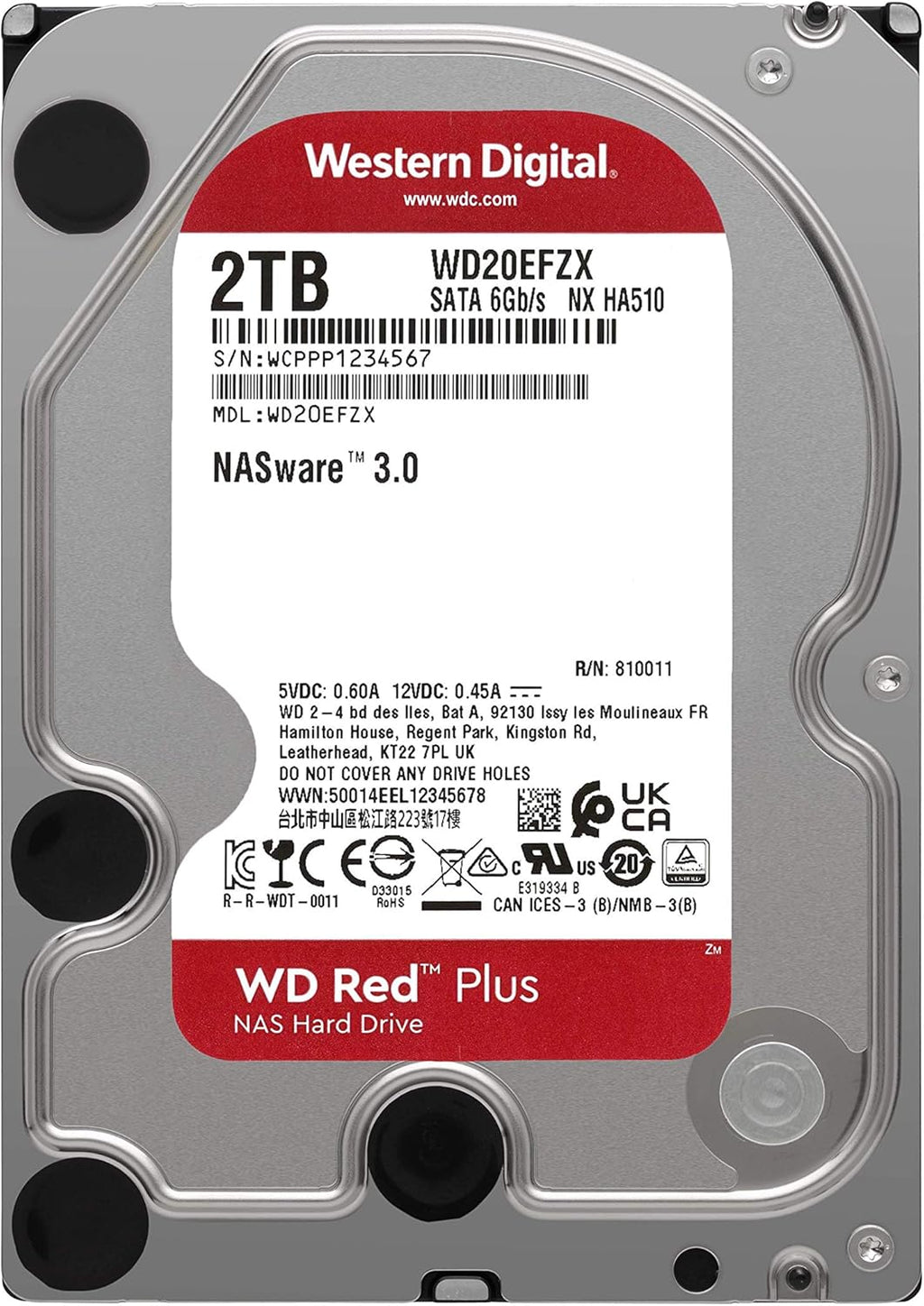 4TB NAS Internal Hard Drive HDD Z25524