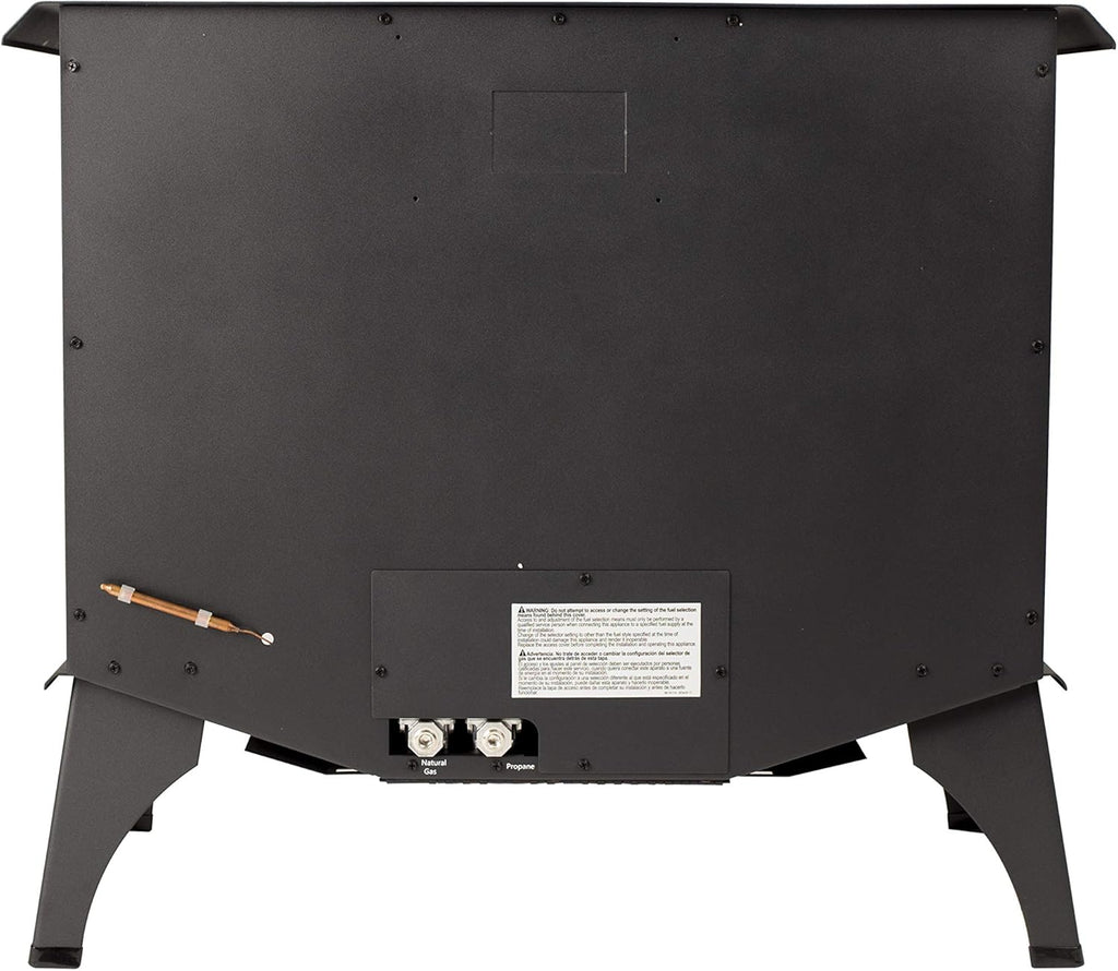 30,000 BTU 32" Black Gas Vent Free Stove U56246