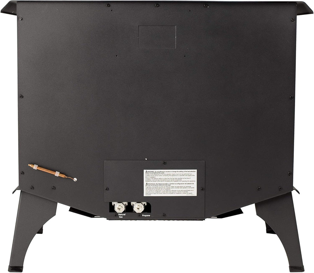 30,000 BTU 32" Black Gas Vent Free Stove U56246