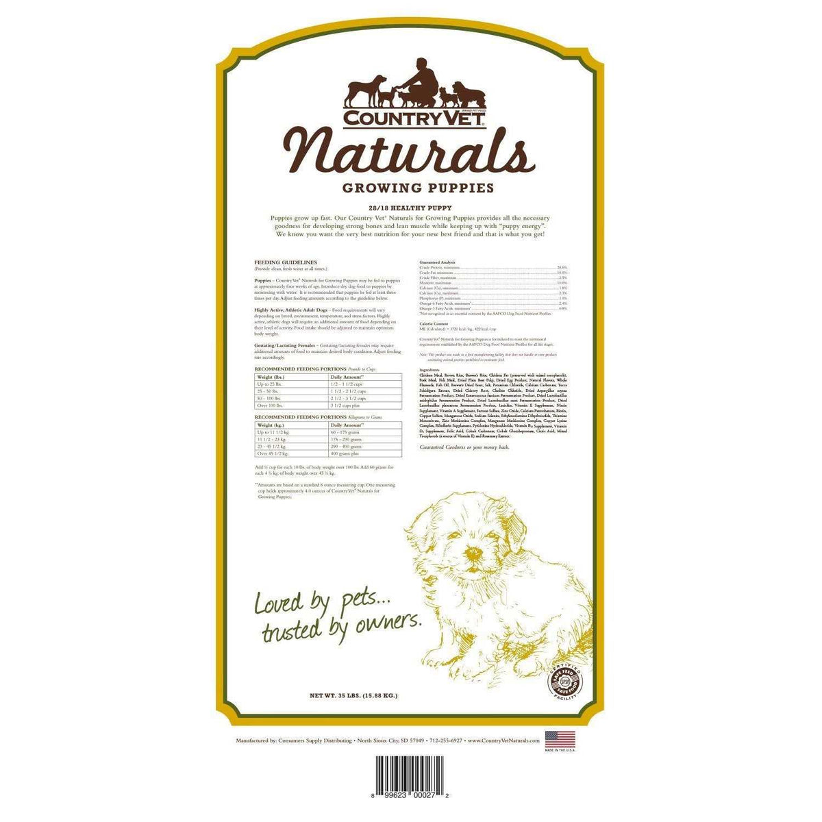 Probiotic Dry Dog Food 35lb A906