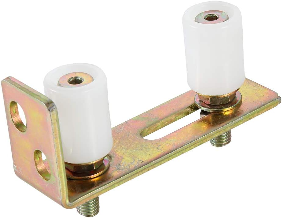 Slide Gate Guide Roller with L Post Bracket, Pack of 2 A760995