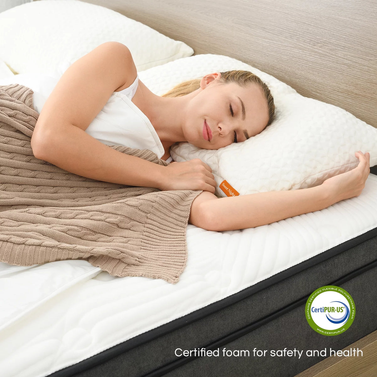 King Size Medium Firm Memory Foam Hybrid Mattress T926