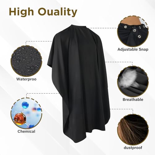 Adjustable Waterproof Salon Hair Cutting Cape T825223