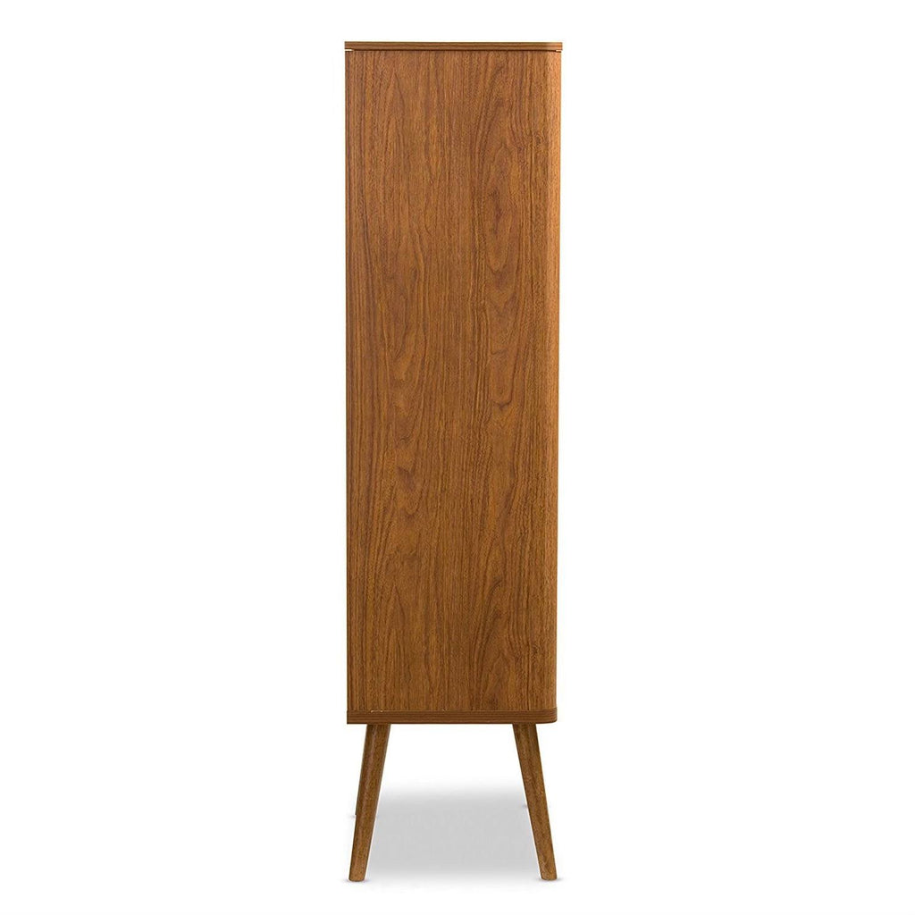 Mid-Century Modern Bookcase Sideboard Cabinet Z9697