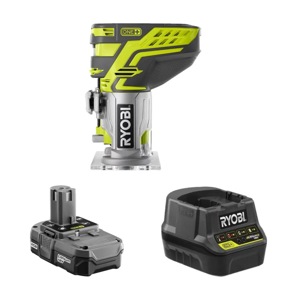 18-Volt Cordless Trim Router Kit with Battery and Charger T7575
