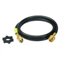 Propane Hose Assembly with Pol and Handwheel, 5' Z7175