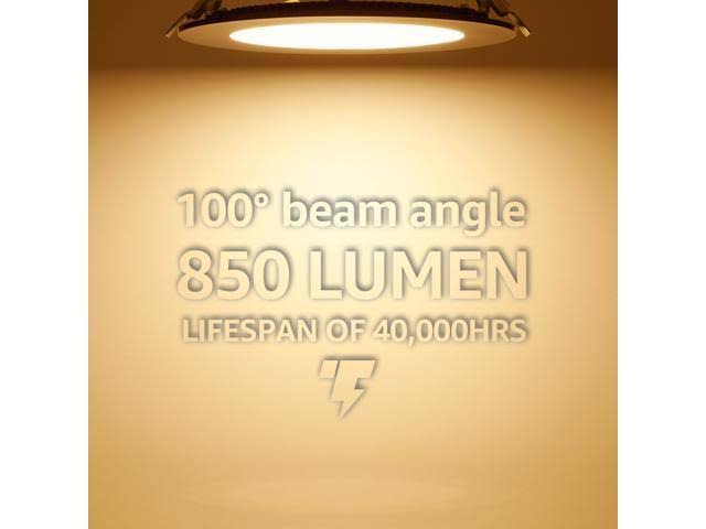13.5W 6x22 Dimmable Slim LED Recessed Light, 2700K Soft White, 850lm Z22958
