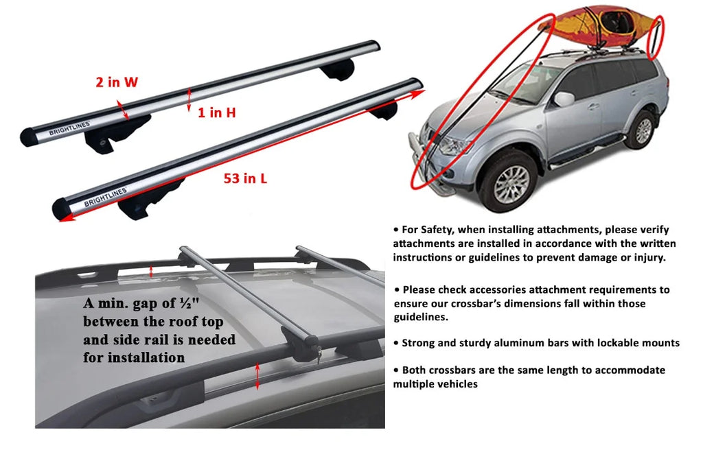Roof Rack Crossbars X27968