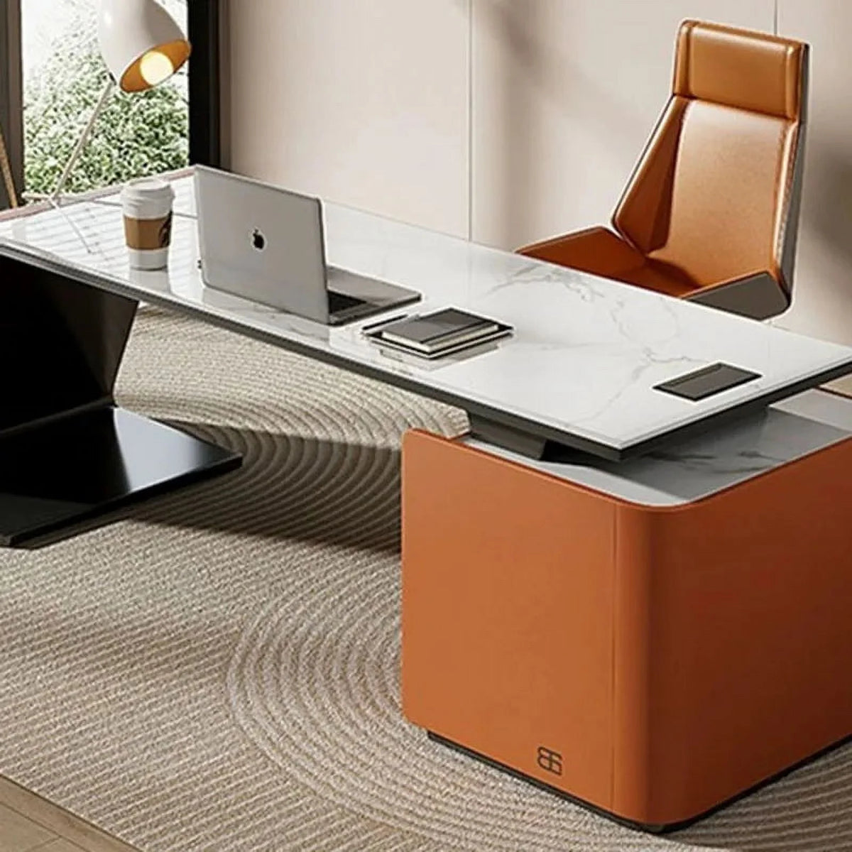 Modern Desk with Drawer S452