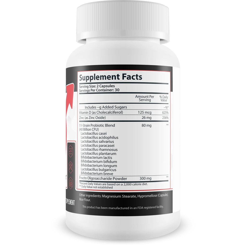 Probiotics for Men 40 Billion CFU X3927