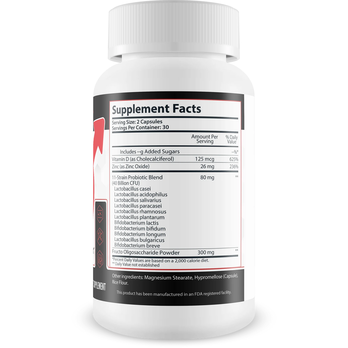 Probiotics for Men 40 Billion CFU X3927