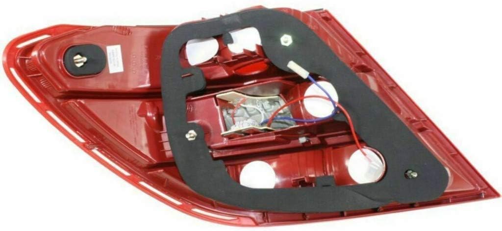 2008-2011 Mercedes-Benz C350 Tail Light Assembly Driver Side w/Bulbs P41756