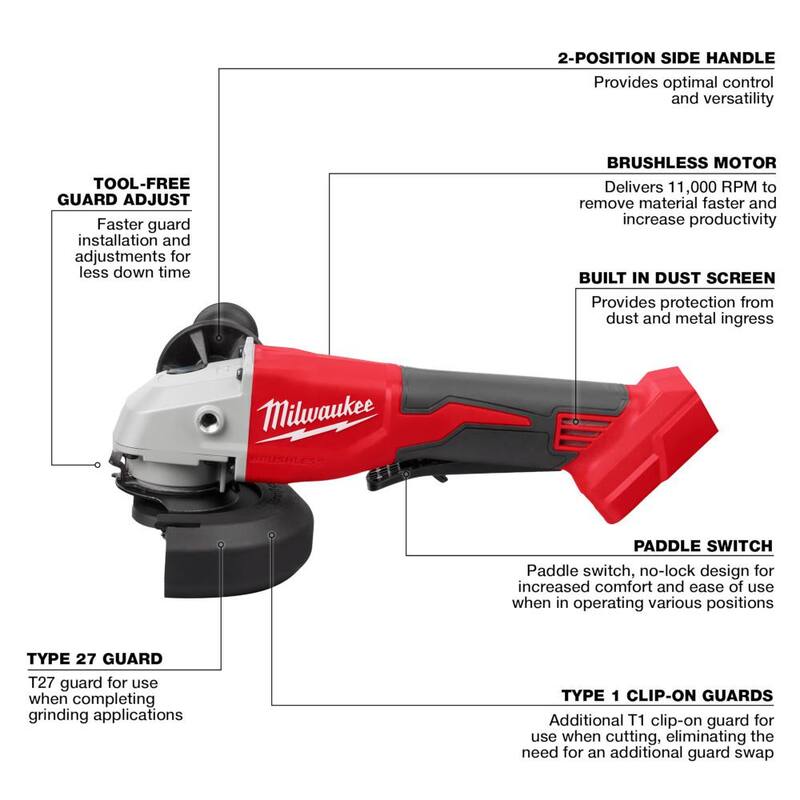 18V Cordless Combo Kit 6-Tool with Batteries Charger and Tool Bag Q8540