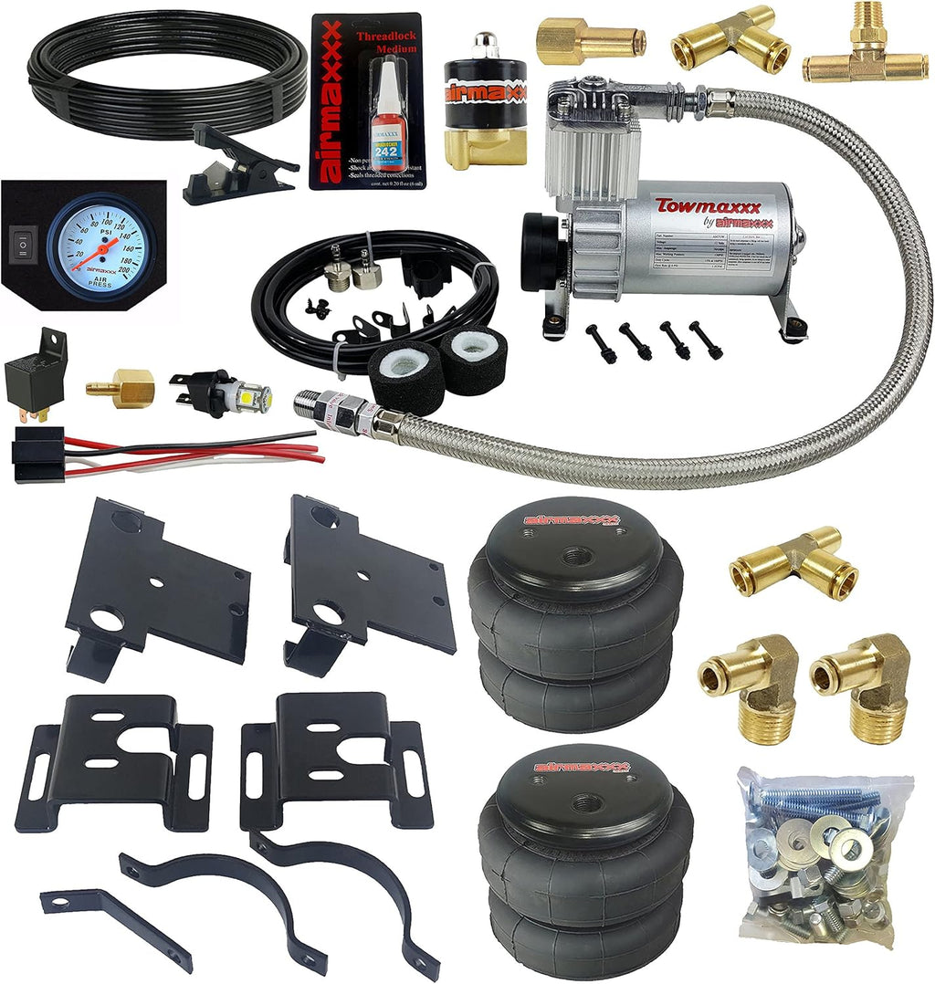 Air Over Load Tow Kit & Compressor with White Gauge G40373
