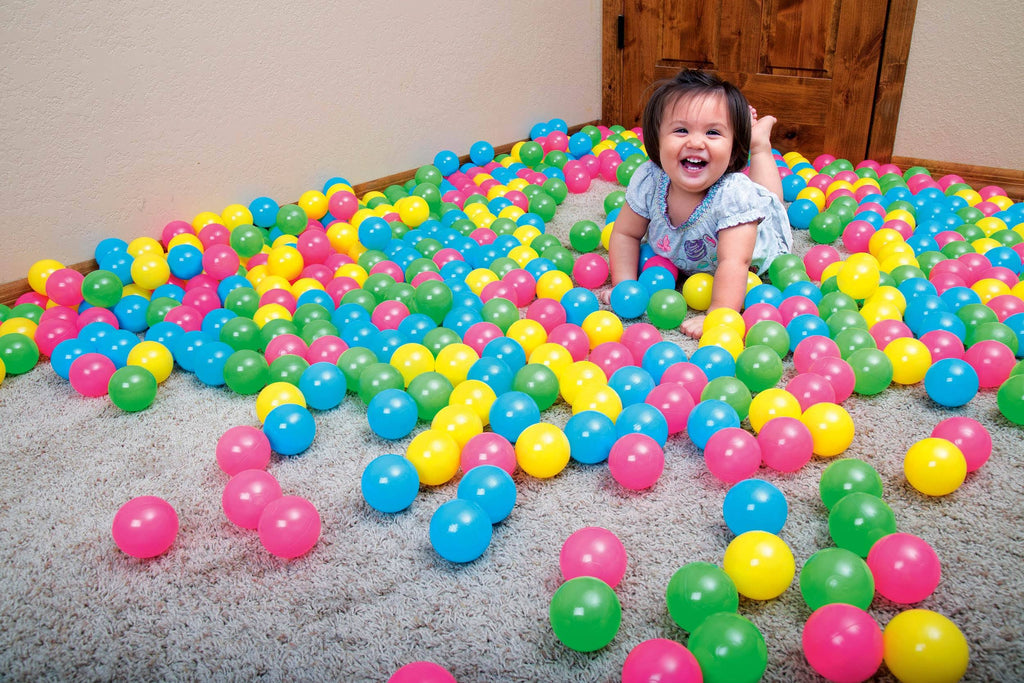 Plastic Play Balls 100 Count 6 Pack M904