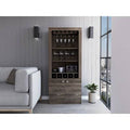Dark Walnut Bar Cabinet R9545