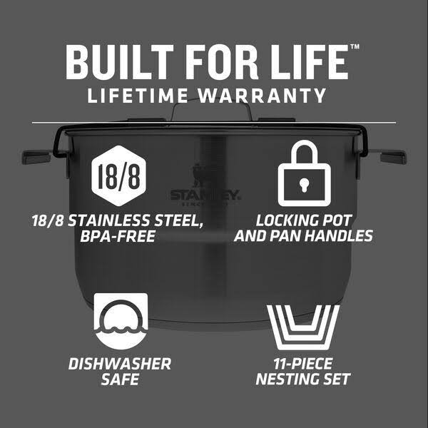Even-heat Camp Pro Cook Set T193