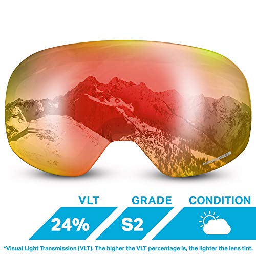 Ski Goggles Frameless Lens A460