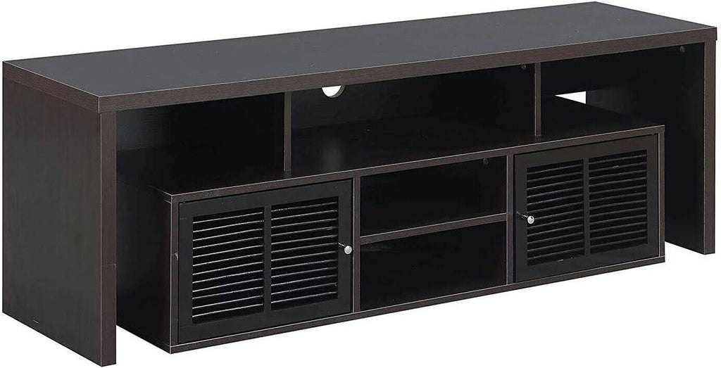 65x22 Rustic Brown Wood TV Stand P4917