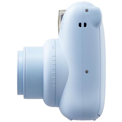Pastel Blue Instant Camera with 40 Sheets Film Bundle A128