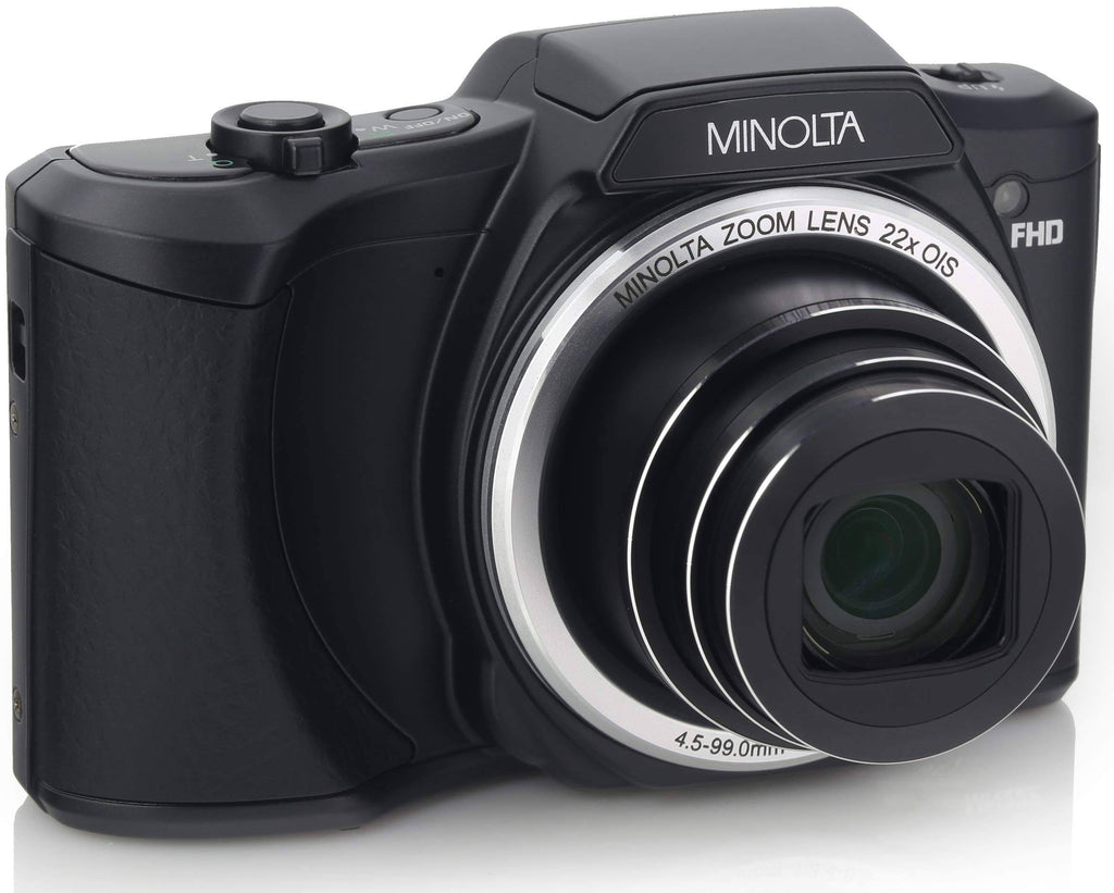 20.0-Megapixel 1080p Full HD Wi-Fi Digital Camera with 22x Zoom (Black) S184