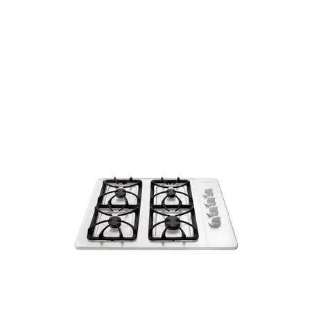 White 30x22 Gas Cooktop with 4 Burners L84102