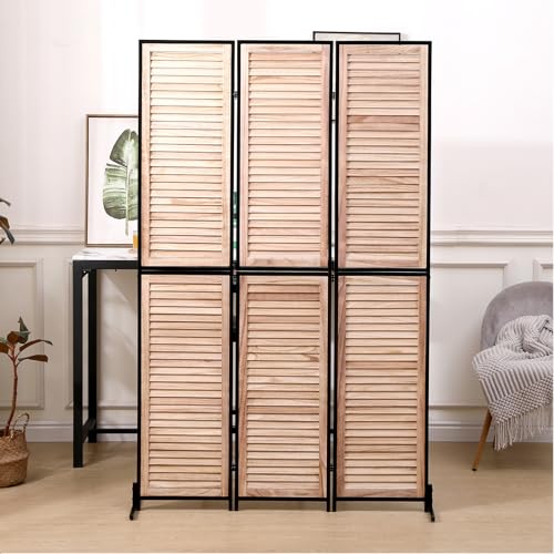 5.9 FT Wooden Room Divider I8852