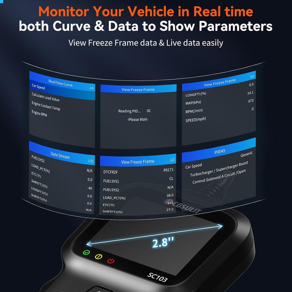 OBD2 Scanner Car Code Reader Scan Tool W153