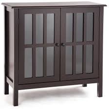 Glass Door Sideboard Storage Cabinet H2534