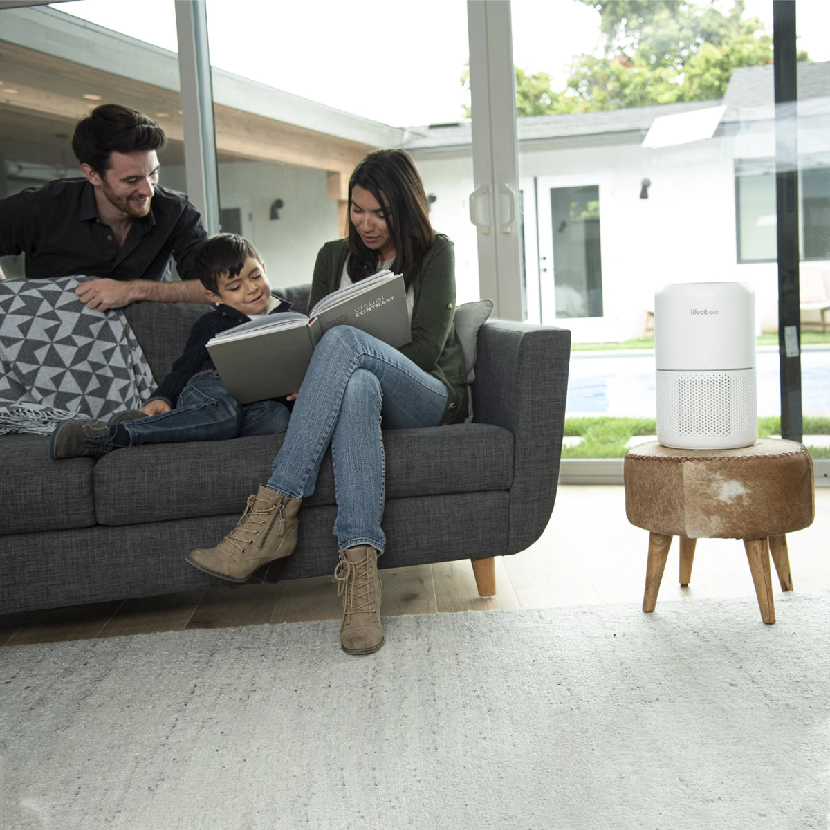 White HEPA Air Purifier Q2061