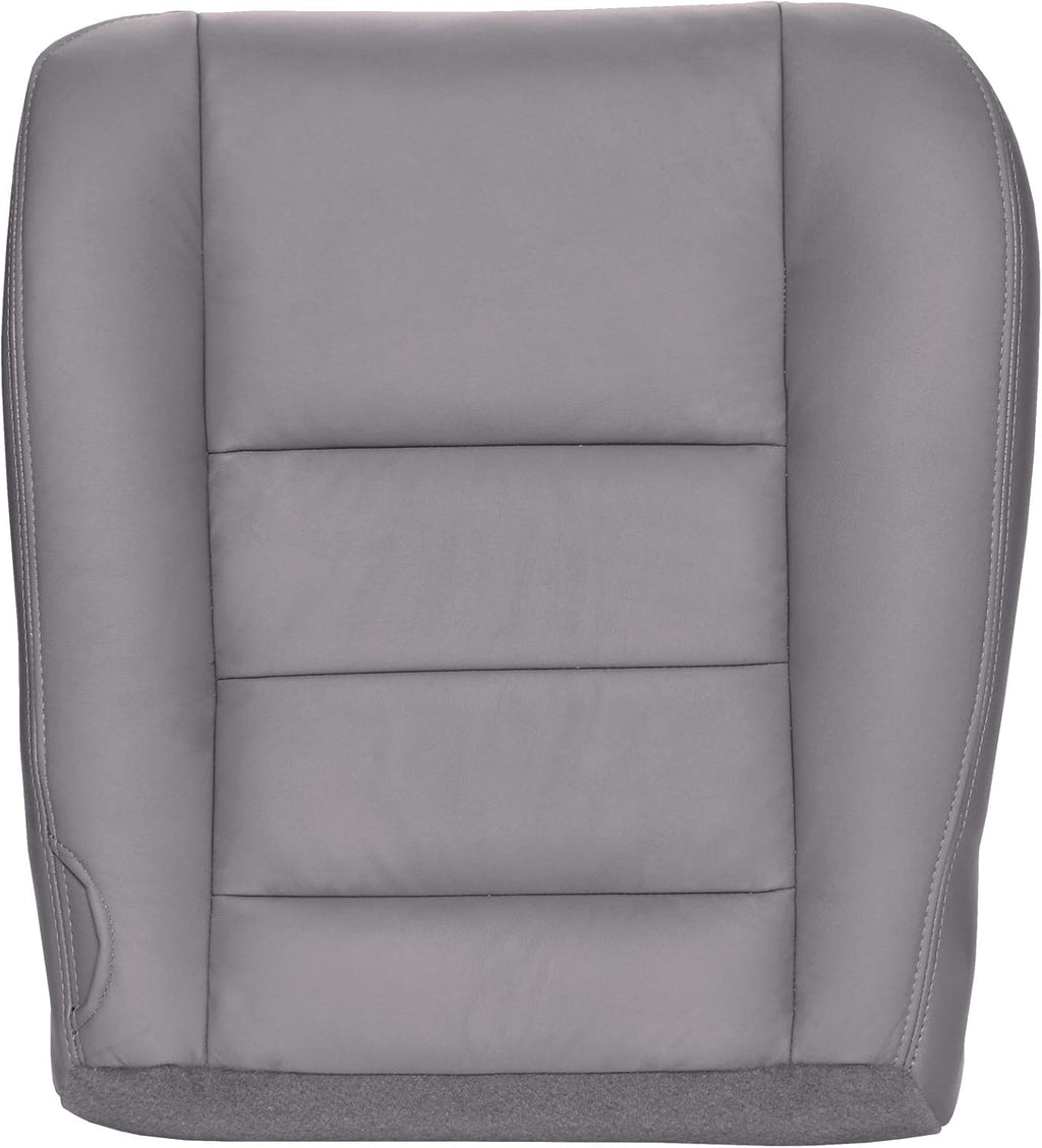 Leather Seat Cover Medium Flint Gray I469