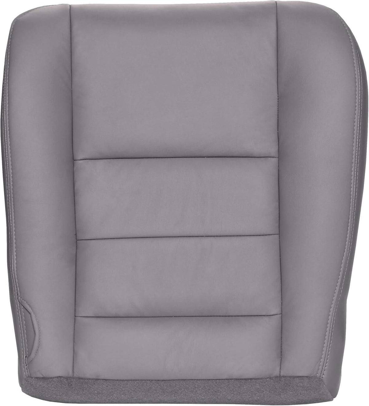 Leather Seat Cover Medium Flint Gray I469