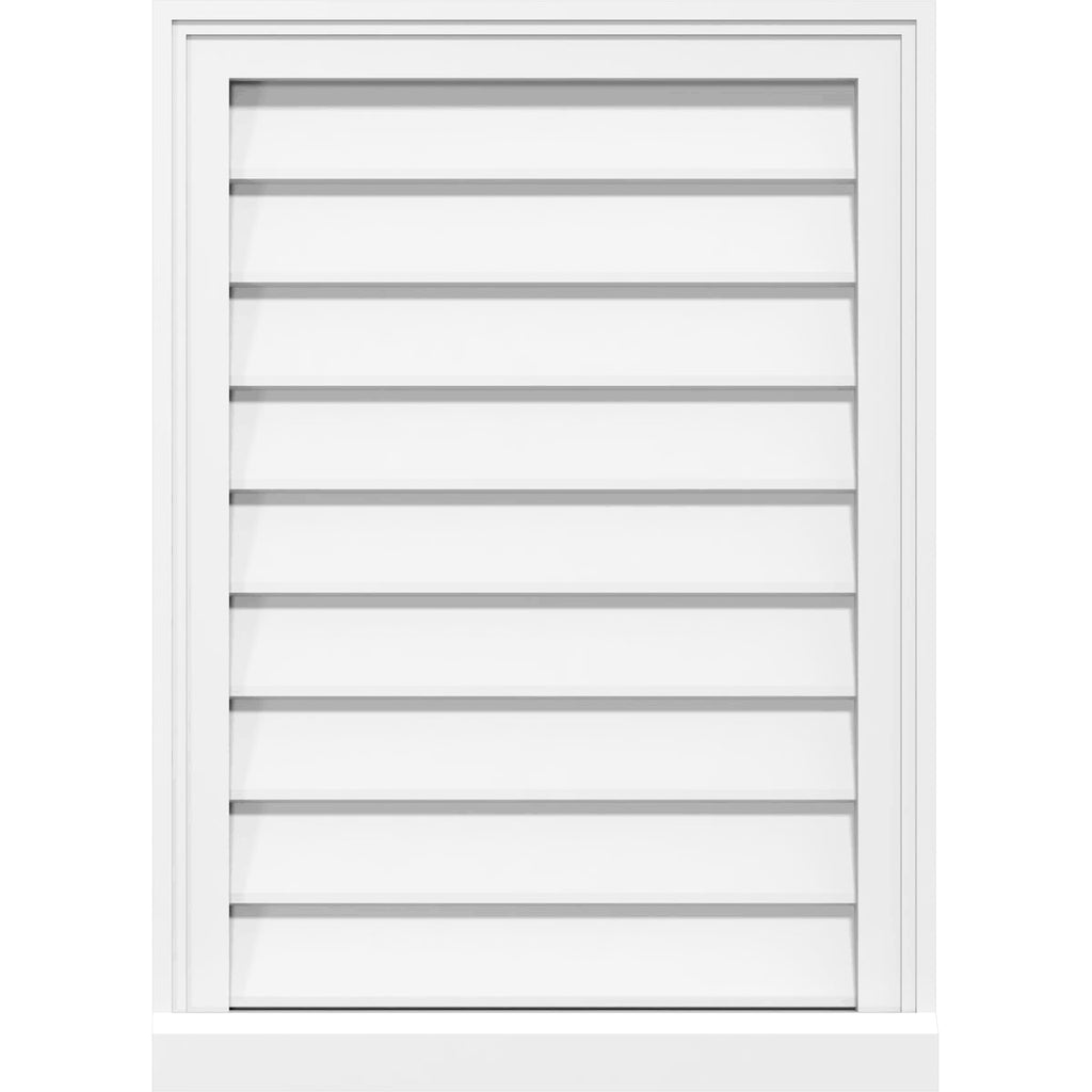 PVC Gable Vent R654